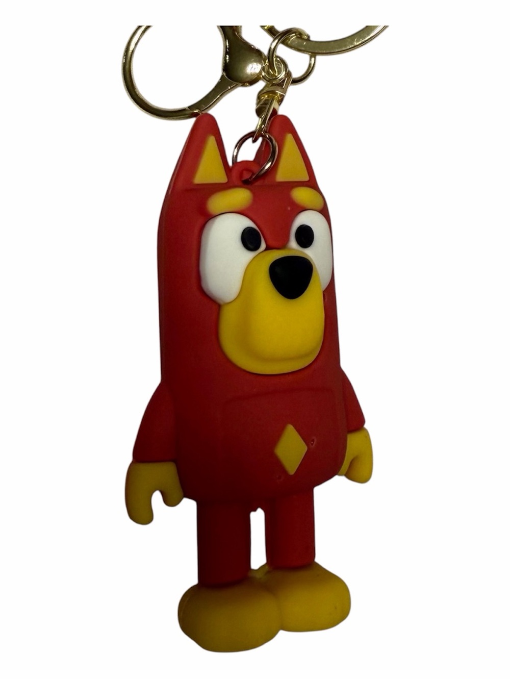 Rusty from Bluey show Dog Keychain/wristlet